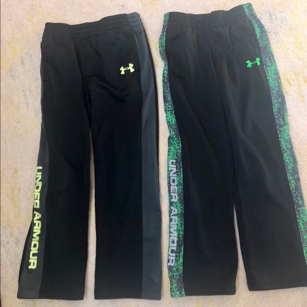 UnderArmour Lot of 2 size 7 Logo Pants